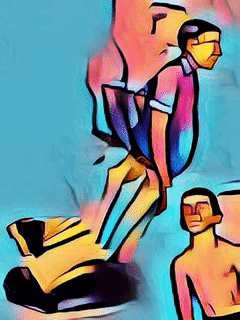 Parkinson Sturzneigung Gangbild Parkinson Sturzneigung Gangbild Symptome Parkinson`s disease gif