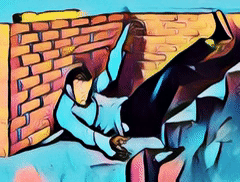 Epilepsieanfall Sturz Epilepsie epilepsy Sturz falling Anfall