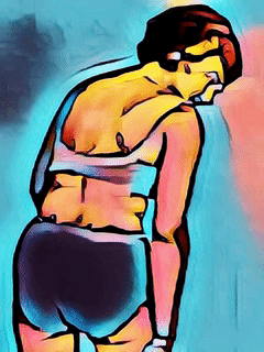 Alzheimer Demenz Anzeichen Apraxie Alzheimer dementia gif women Frau Apraxie