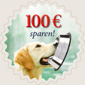 Das Bild zeigt die Futterwechselprämie in Höhe von 100 Euro