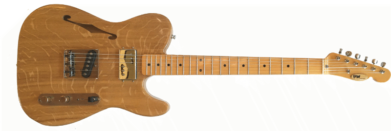 T-type custom flamed Oak