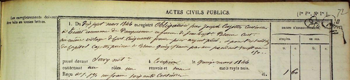 Acte civil public