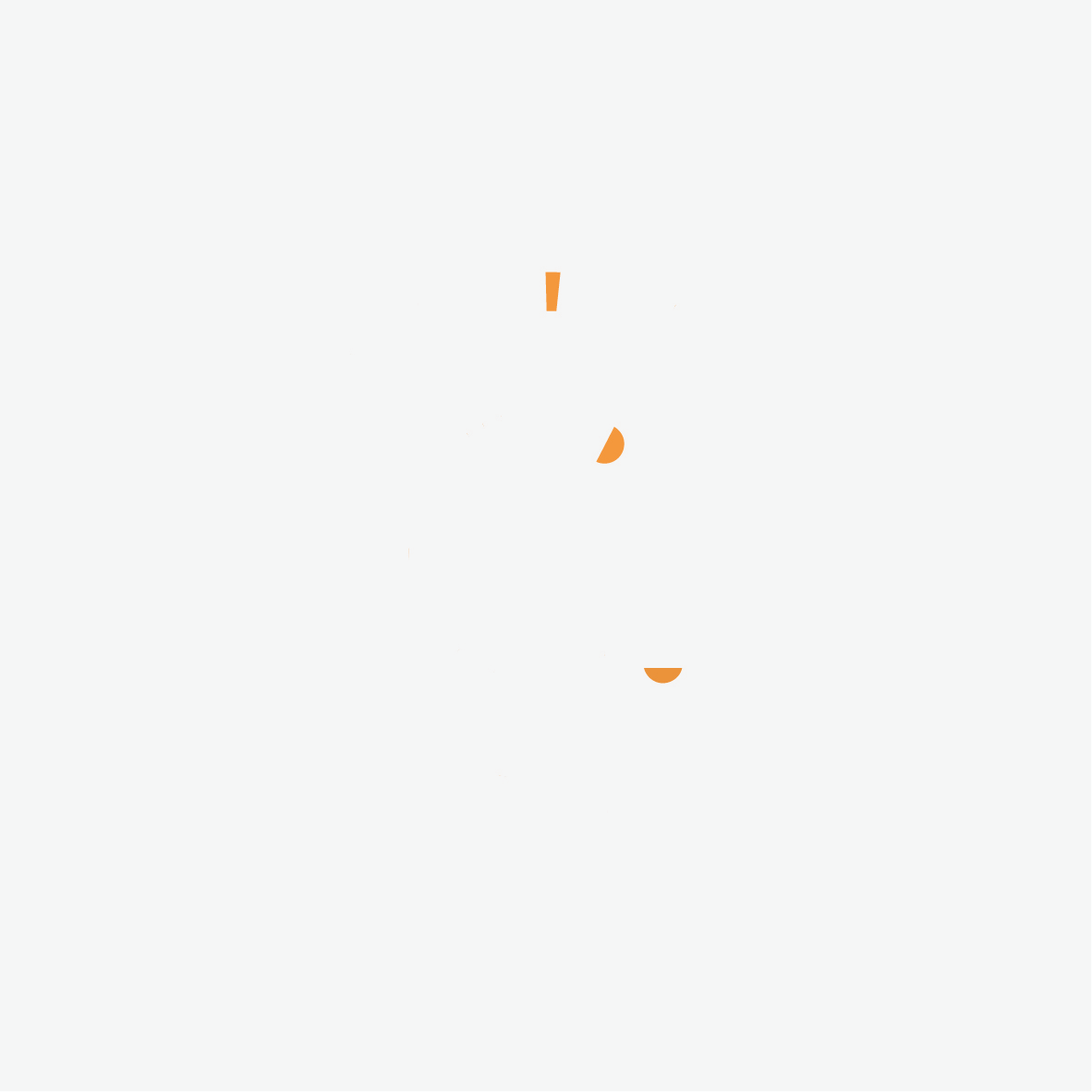 GD-Signet Ein Signet, bestehend aus einem Versalbuchstaben „G“, das auch gleichzeitig einen Rundpfeil darstellt. Eingefasst in einem Kreis und in orangenem Farbton gestaltet, dreht sich im Kreis um seine Achse.