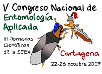 V CONGRESO NACIONAL DE ENTOMOLOGÍA APLICADA, CARTAGENA 2007