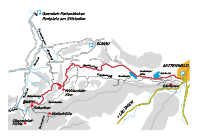 Aufstieg über Mittenwald und Bannholzweg Aufstieg über Mittenwald und Bannholzweg