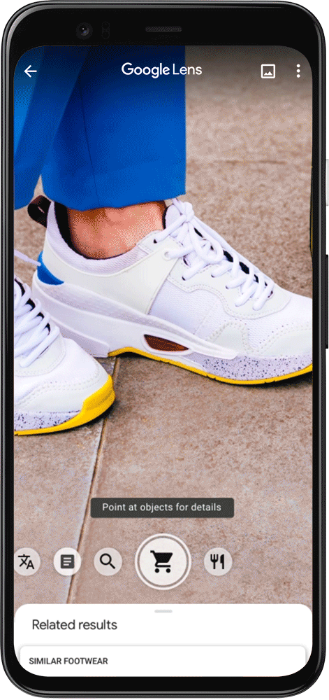 Shopping avec Google Lens Shopping avec Google Lens
