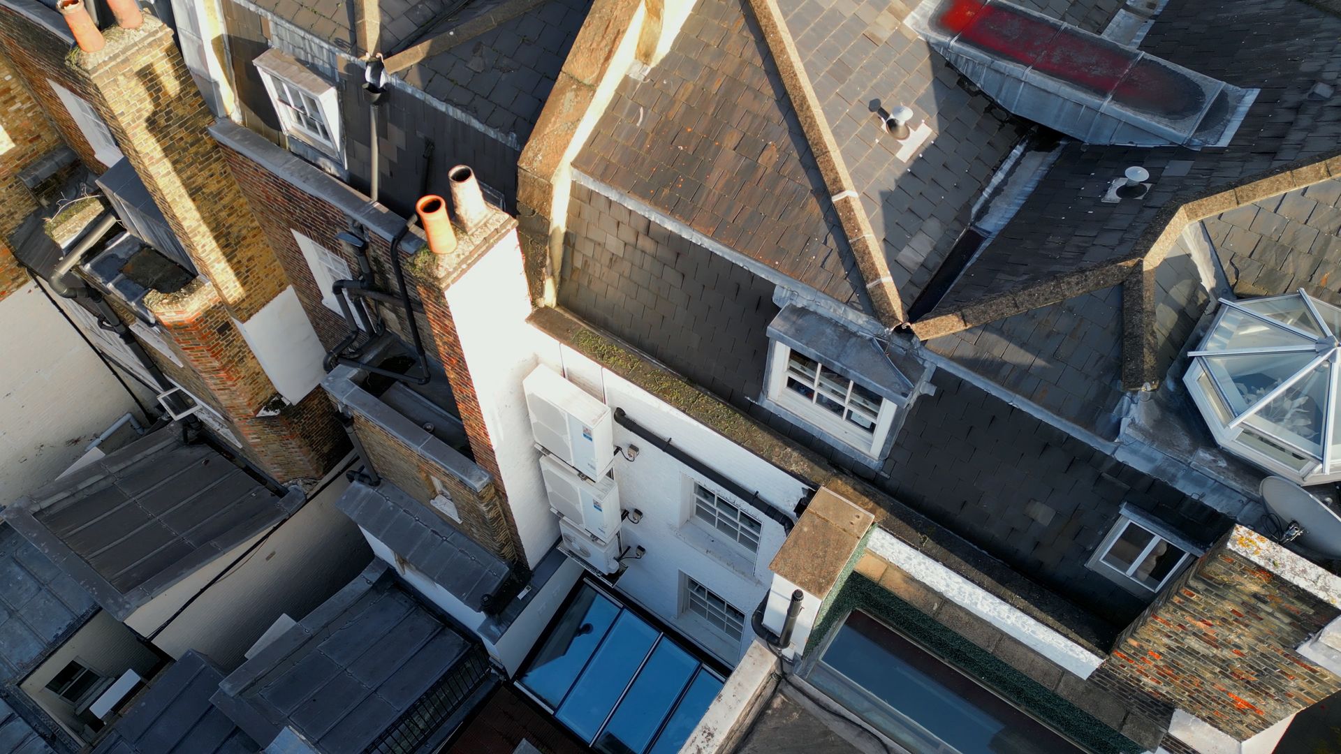 Commercial Drone roof inspection s in London