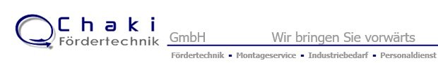 Chaki Fördertechnik GmbH Logo Chaki Fördertechnik GmbH Firmen Logo