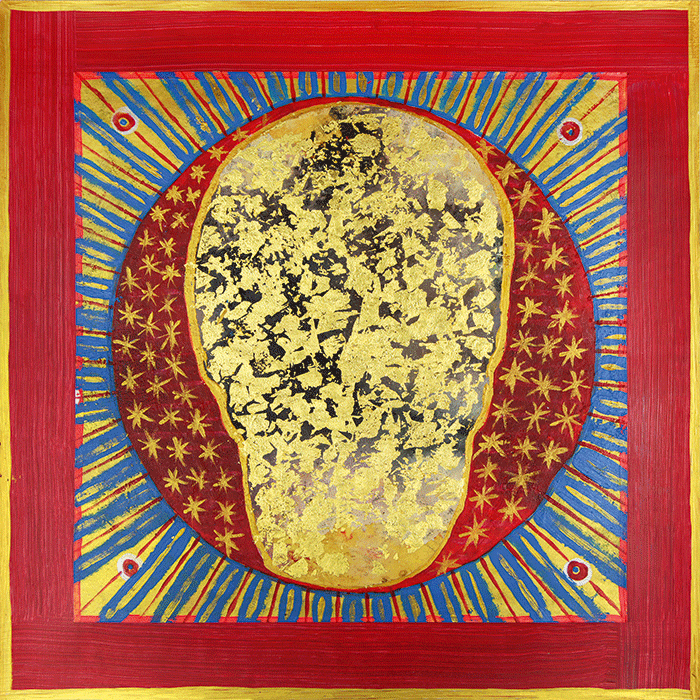 dämmerung 2016, öl, ölpastell, acryl auf leinwand, 20 x 20 cm