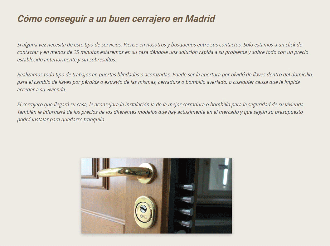 Rapidos y precios ajustados, Cerrajeros Alto del Arenal Rapidos y precios ajustados, Cerrajeros Alto del Arenal