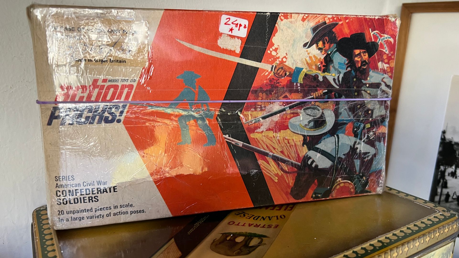 serie ACTION PACKS
CONFEDERATE SOLDIERS
by TIMPO TOYS
anni '70