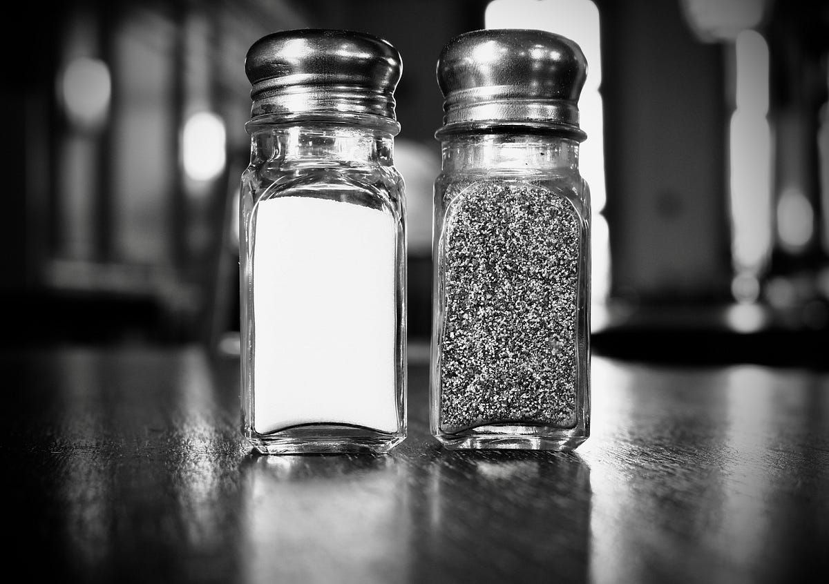 salt and pepper shakers