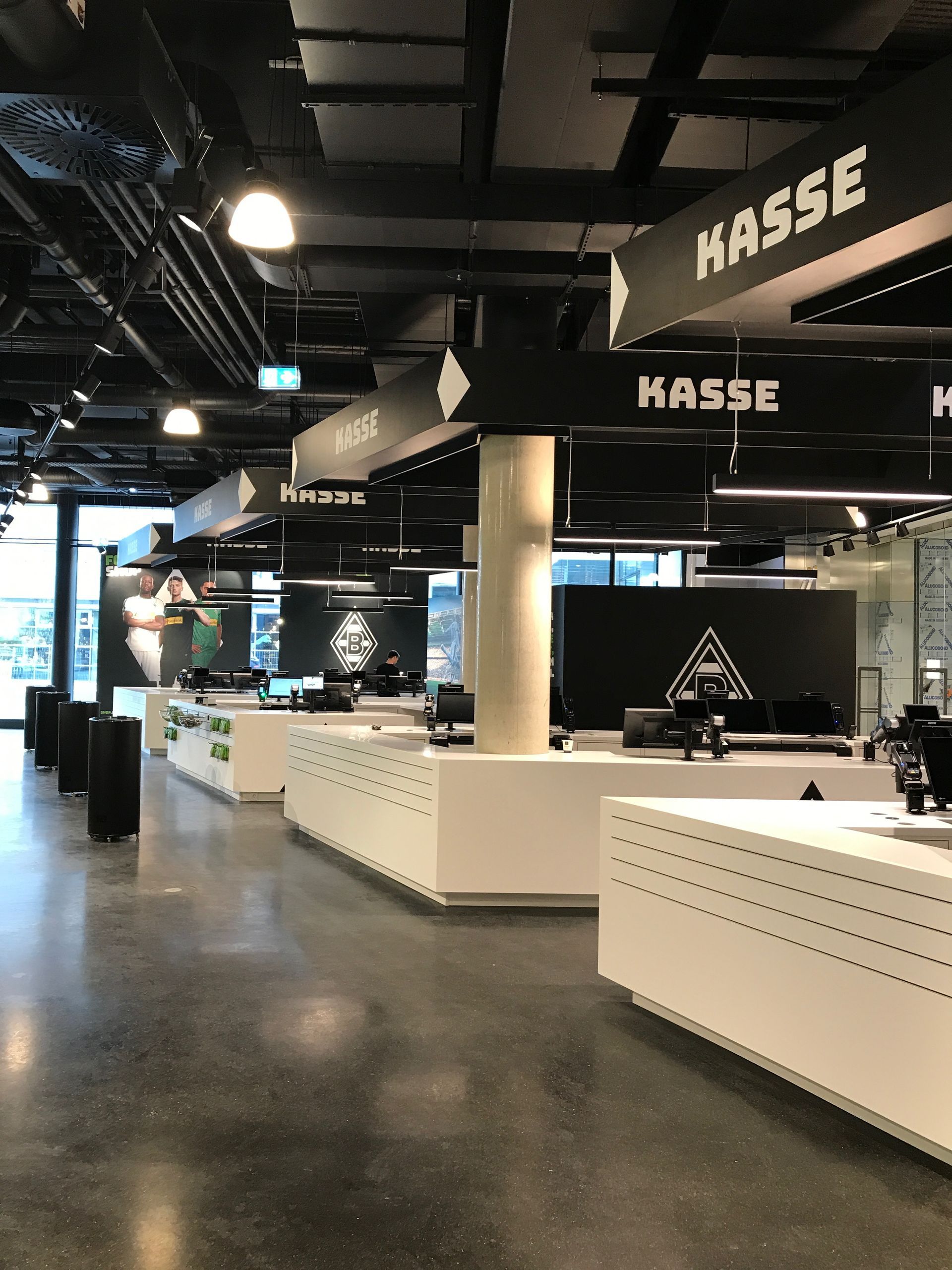Fohlenshop Borussia-Park Kassenbereich