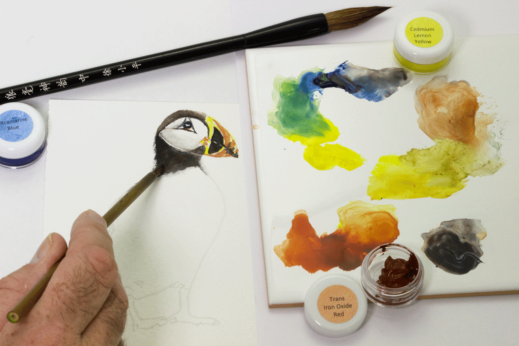 Selection of fine-art materials and tools from A J Ludlow, available to buy from the on-line shop.