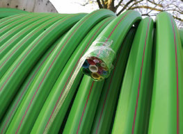 foreuses horizontales dirigées TERRA-JET pour l'installation de fibre optique