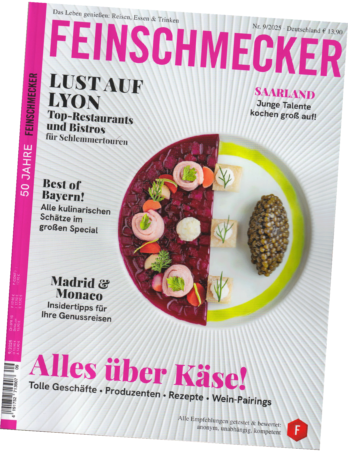 Der FEINSCHMECKER, Ausgabe 9/2025