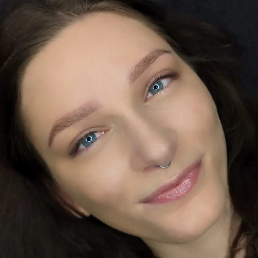 Ergebnis Powder-Brows (Permanent Make-Up)