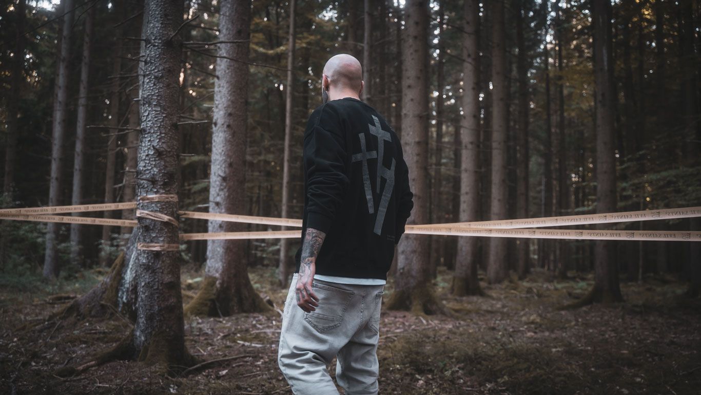 Evil Saints Genesis Clothing Collection Wallpaper