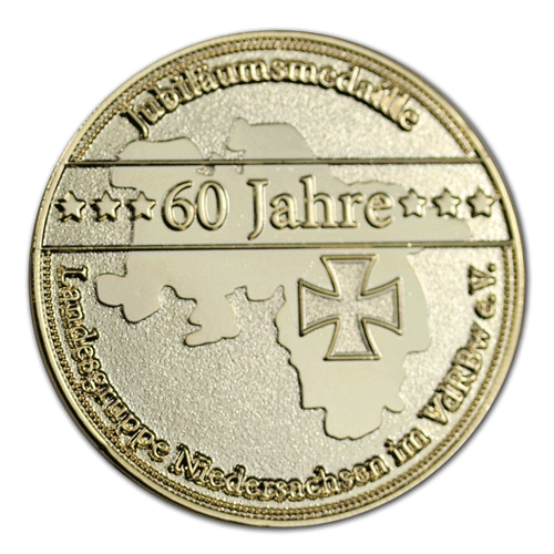 Münze, Coin, Challenge-Coin für die Reserve mit eigenem Wappen, Motiv oder Logo