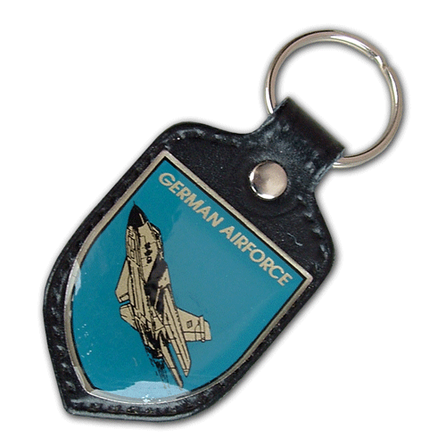Schlüsselanhänger aus Metall, Lederanhänger für die Bundeswehr, Polizei, Zoll, Bundespolizei, Feuerwehr, THW, Vereine und Firmen mit dem eigenen Wappen, Logo oder Motiv, fertigt die W. Schwemmlein GmbH aus Bayreuth in geprägter oder gedruckter Ausführung