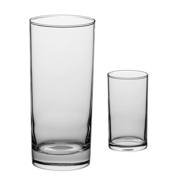 Lomgdrink / Whisky / Soda Longdrinkglas, Longdrinkgläser bedruckt mit dem eigenen Motiv, Wappen oder Logo von der Schwemmlein GmbH aus Bayreuth