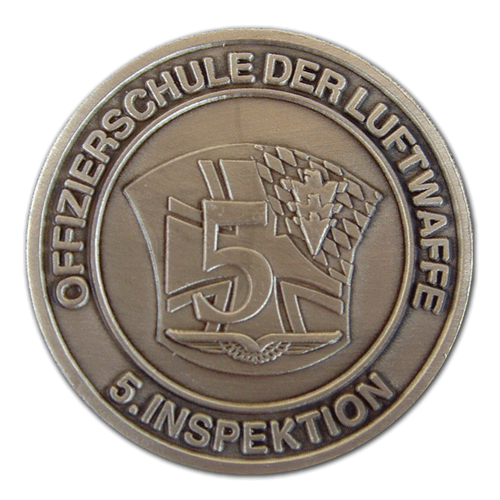 Coin, Münze für die Luftwaffe der Bundeswehr mit eigenem Motiv, Wappen oder Logo
