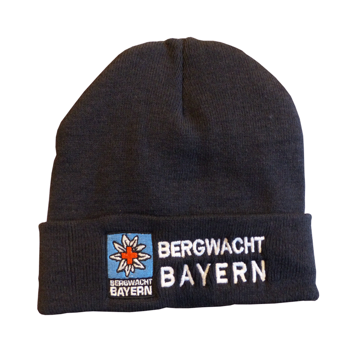 Strickmütze, Vereinsmütze, Wintermütze mit dem eigenen Wappen, Logo oder Motiv bestickt von der Schwemmlein GmbH aus Bayreuth