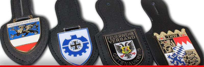 Mehr Infos zu Brustanhänger, Verbandsabzeichen Sonderanfertigung von Brustanhänger, Verbandsabzeichen, Lederanhänger