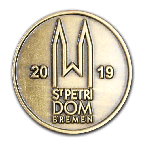 Medaillen, Münzen, Coins für Städe, Gemeinden, Vereine, Firmen oder Privat mit eigenem Motiv, Wappen oder Logo, gefertigt von der W. Schwemmlein GmbH aus Bayreuth in Gold, Silber oder Bronze.