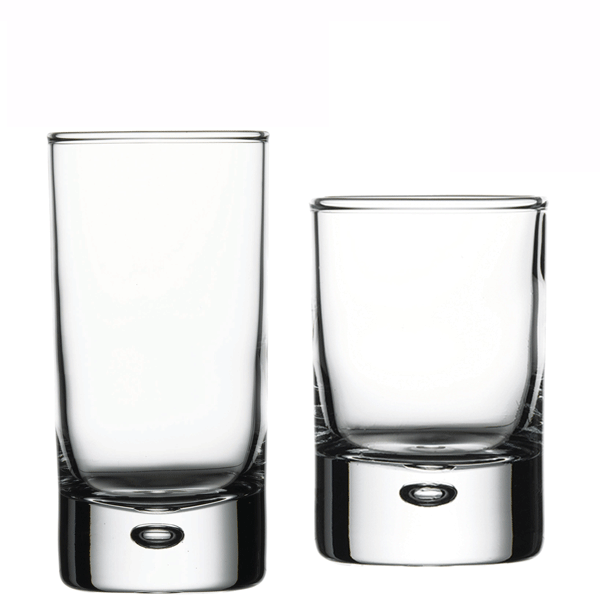 Schnapsglas Schnapsglas bedruckt mit dem eigenen Motiv, Wappen oder Logo von der Schwemmlein GmbH aus Bayreuth