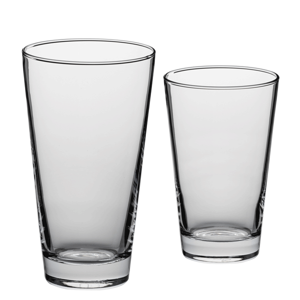 Longdrink / Whisky / Soda Longdrinkgläser und Whiskygläser bedruckt mit dem eigenen Motiv, Wappen oder Logo von der Schwemmlein GmbH aus Bayreuth