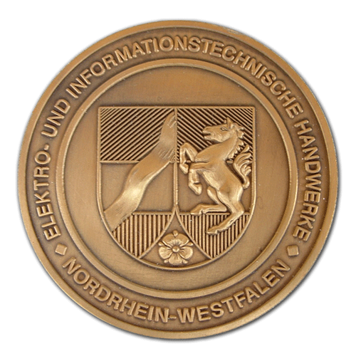 Medaillen und Münzen in Sonderanfertigung für Behörden und Verbände