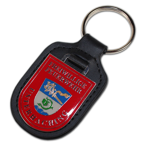 Hochwertig geprägte Brustanhänger, Verbandsabzeichen auf Leder