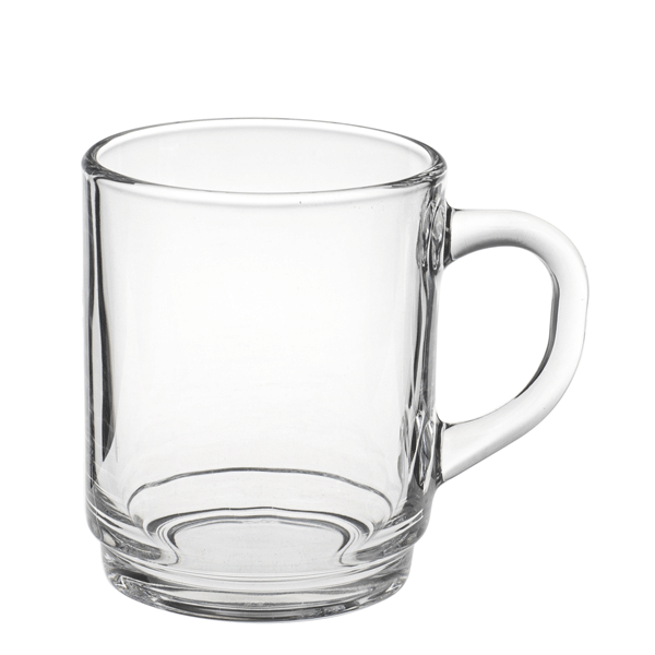 Glastasse, Glühweinbecher Glastasse, Glühweinbecher bedruckt mit dem eigenen Motiv, Wappen oder Logo von der Schwemmlein GmbH aus Bayreuth