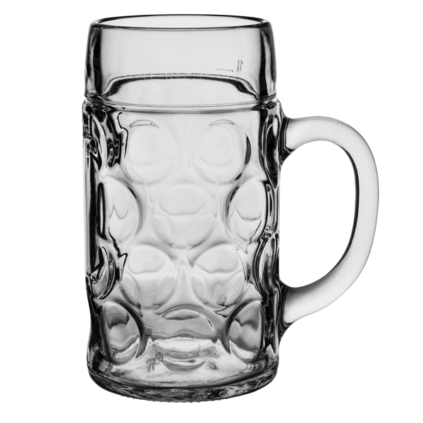 Maßkrug Maßkrug bedruckt mit dem eigenen Motiv, Wappen oder Logo von der Schwemmlein GmbH aus Bayreuth