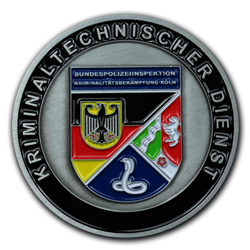 Münzen für die Polizei direkt vom Hersteller der W. Schwemmlein GmbH