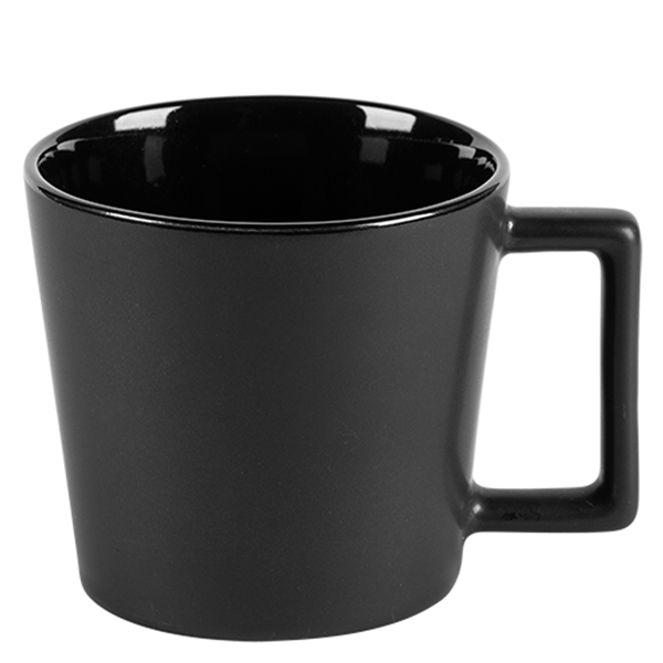 Kaffeebecher Tasse, Kaffeetasse, Keramiktasse bedruckt mit dem eigenen Motiv, Wappen oder Logo von der Schwemmlein GmbH aus Bayreuth