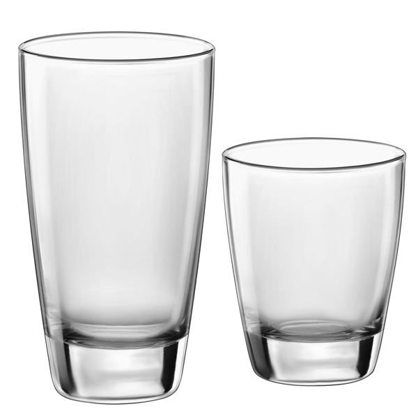 Longdrink / Whisky / Soda Longdrinkglas, Whiskyglas, Sodaglas bedruckt mit dem eigenen Motiv, Wappen oder Logo von der Schwemmlein GmbH aus Bayreuth