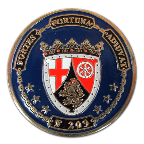 Münze, Coin für die Marine der Bundeswehr mit eigenem Motiv, Wappen oder Logo