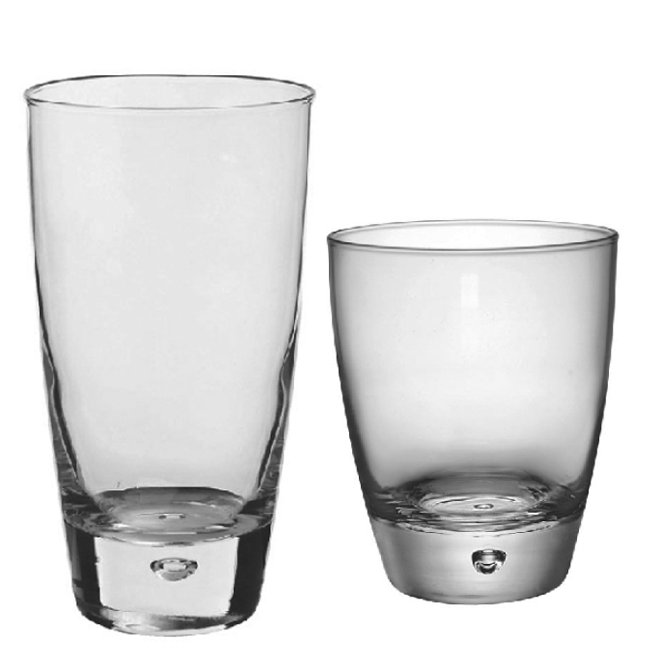Lomgdrink / Whisky / Soda Longdrinkglas, Whiskyglas, Sodaglas bedruckt mit dem eigenen Motiv, Wappen oder Logo von der Schwemmlein GmbH aus Bayreuth