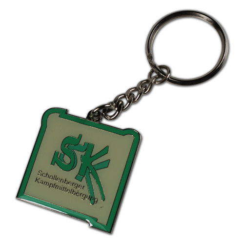 Hochwertig geprägte Brustanhänger, Verbandsabzeichen auf Leder