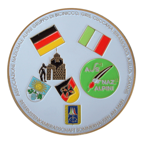 Münzen, Coins, Medaillen für Reservistenkameradschaft