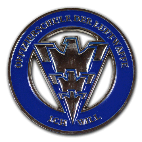 Münzen, Coins geprägt mit dem eigenen Wappen, Logo oder Motiv für die Luftwaffe der Bundeswehr  von der W. Schwemmlein GmbH