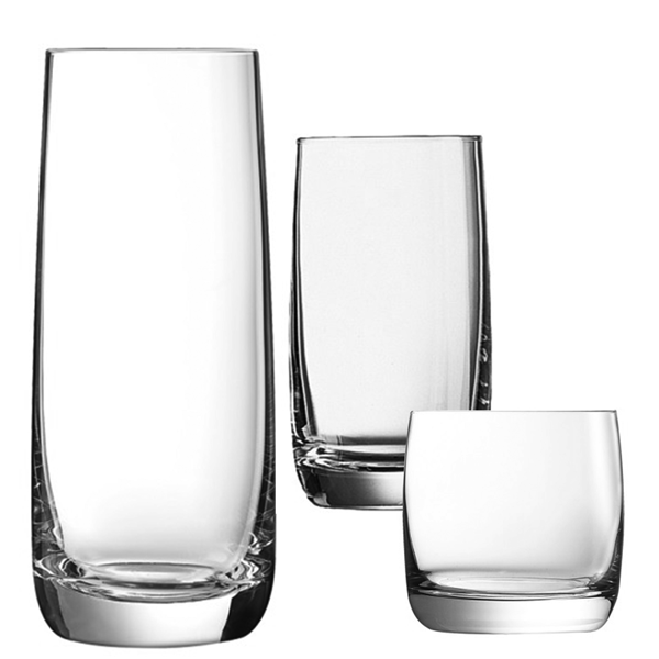 Longdrink / Whisky / Soda Longdrinkglas, Whiskyglas, Sodaglas bedruckt mit dem eigenen Motiv, Wappen oder Logo von der Schwemmlein GmbH aus Bayreuth