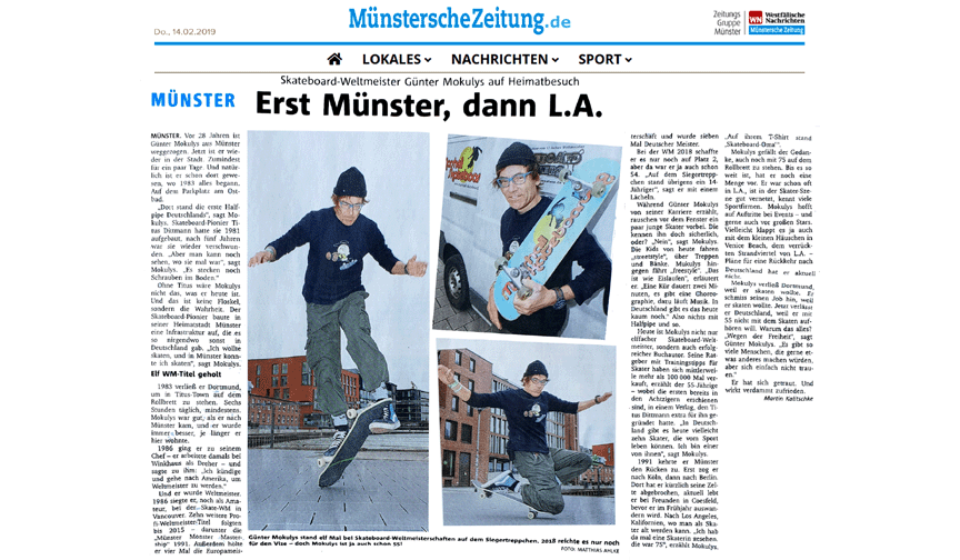 2019 Münstersche Zeitung 2019 Münstersche Zeitung
