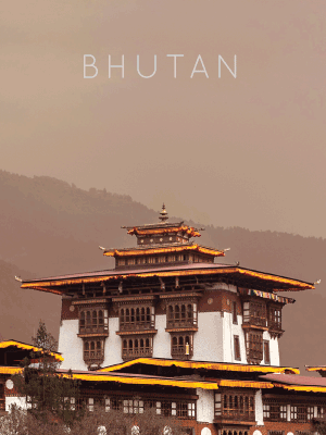 Bild: Punakha Dzong Bhutan