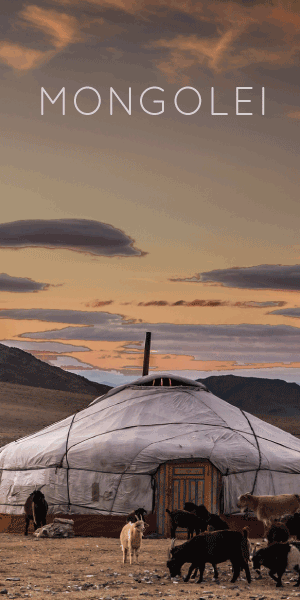 Bild: Jurte in der Süd-Mongolei