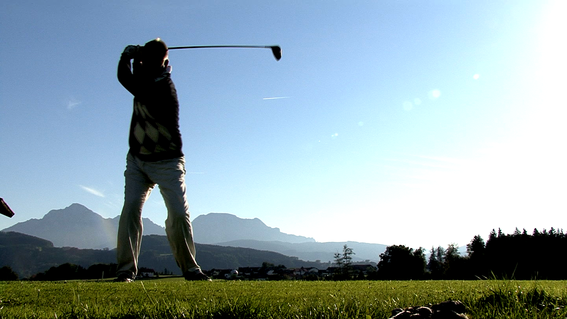 18 Loch Golfplatz Ainring Weng