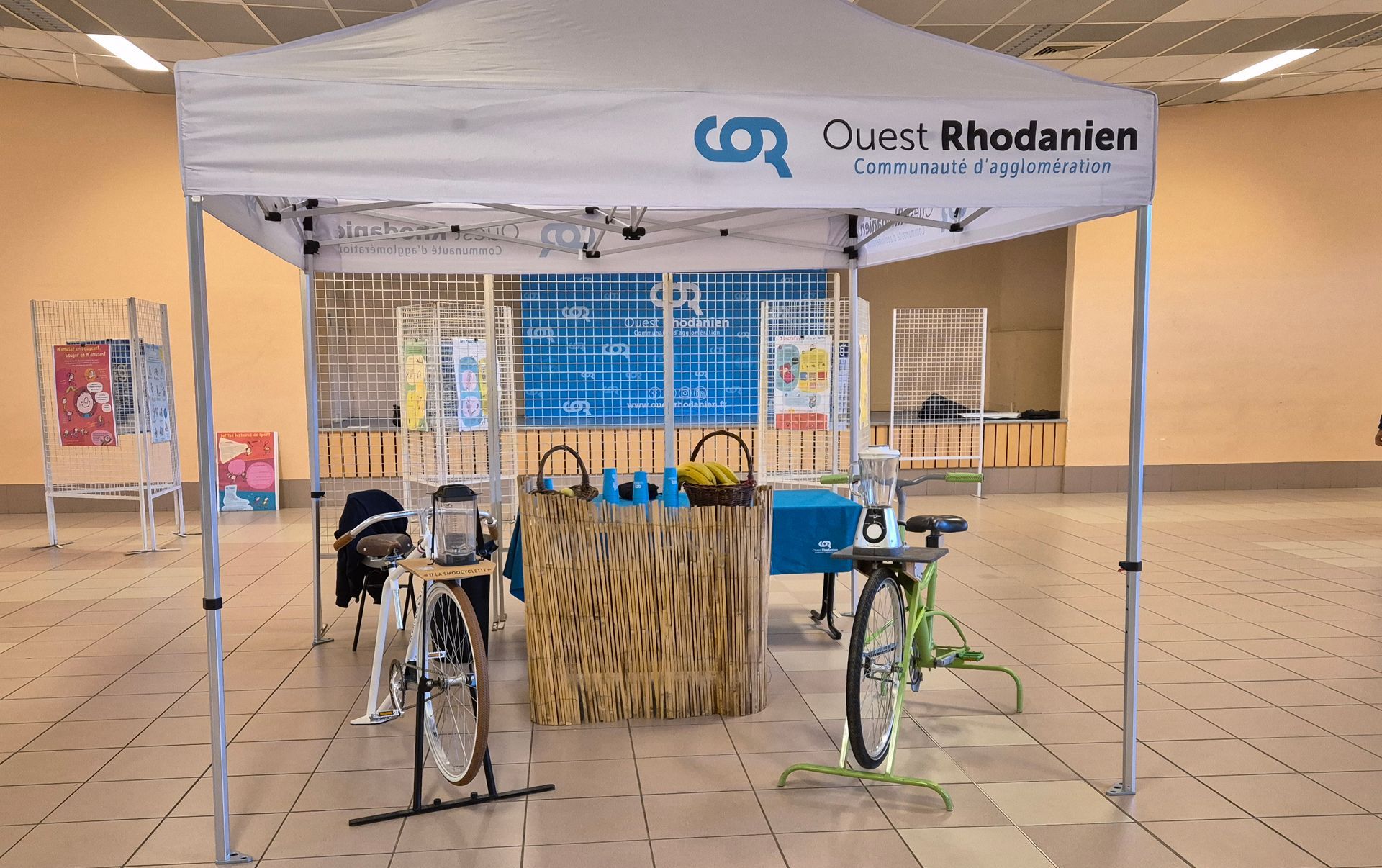 Animation vélo smoothies