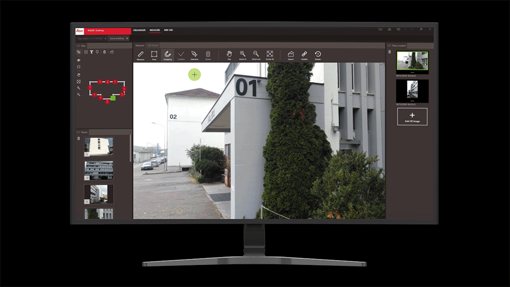 Leica BLK3D Daten aus dem BLK3D oder dem DISTO S910 von Leica Geosystems nutzen um in 3D-DachCAD ein vollständiges Aufmaß zu erstellen